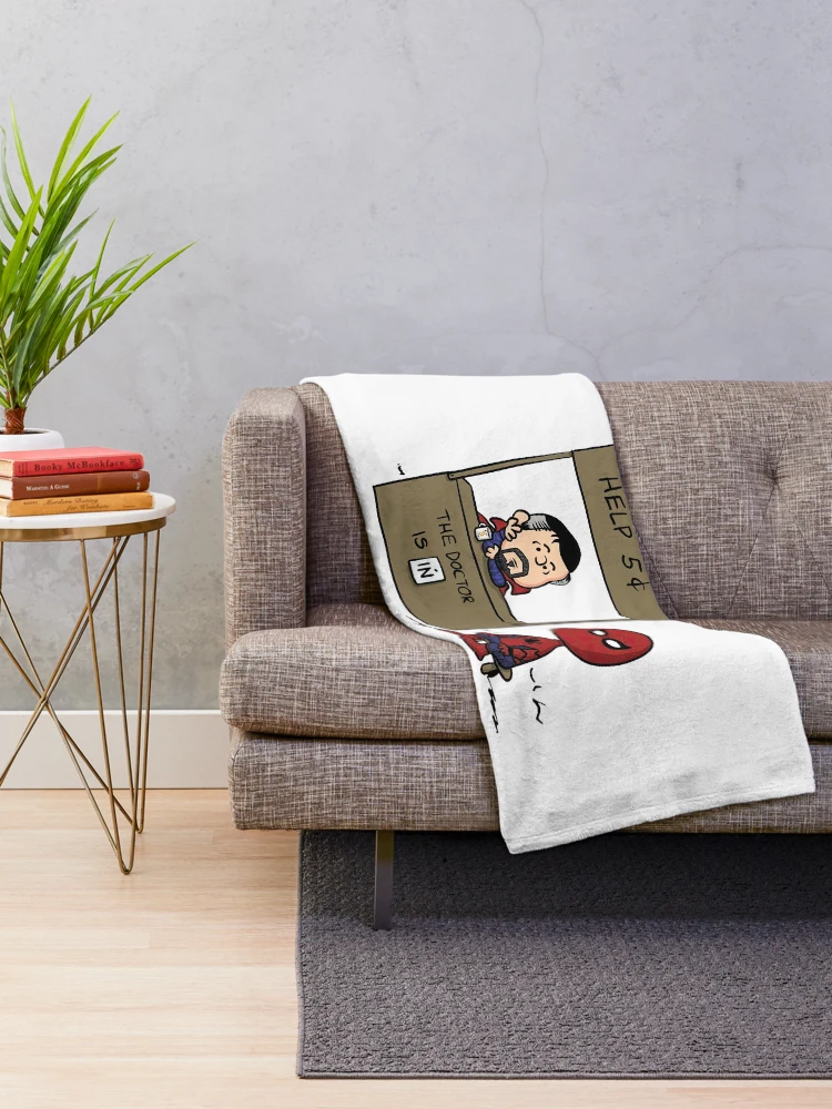 Thumbnail 2 of 6, Throw Blanket, Magical Help 5$ The Doctor Is In designed and sold by RolandKenneth.