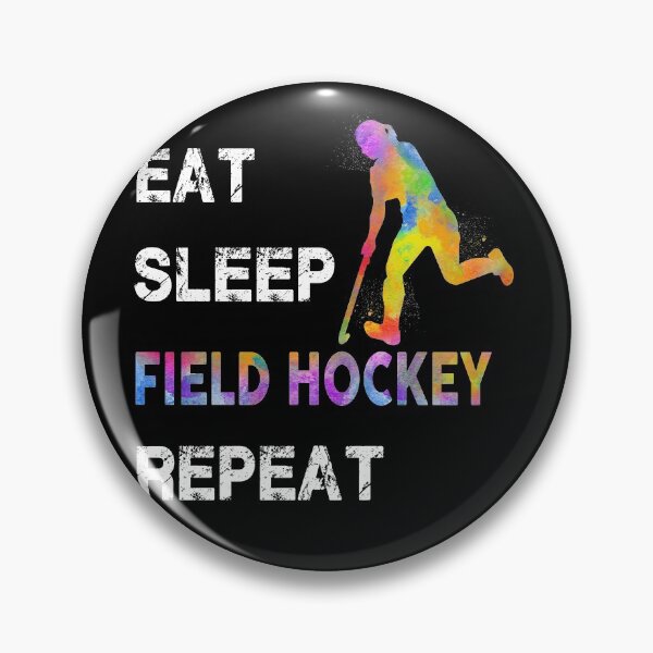 Item preview, Field Hockey Watercolor Eat Sleep designed and sold by VickyCloset.