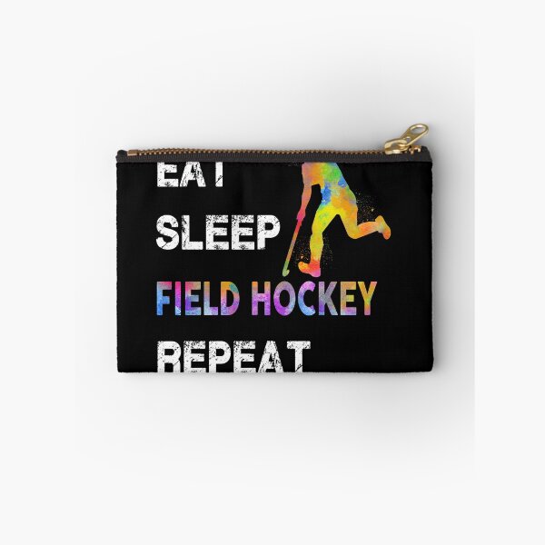 Item preview, Field Hockey Watercolor Eat Sleep designed and sold by VickyCloset.