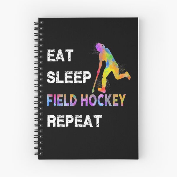 Item preview, Field Hockey Watercolor Eat Sleep designed and sold by VickyCloset.