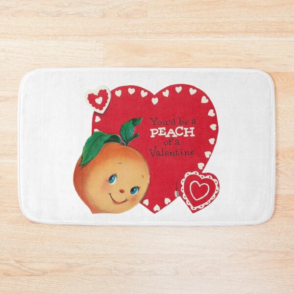 Item preview, Vintage Heart Valentine with Peach  designed and sold by Pinkmagenta.