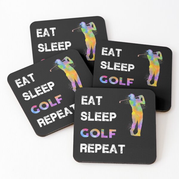 Item preview, Golf Watercolor Eat Sleep designed and sold by VickyCloset.