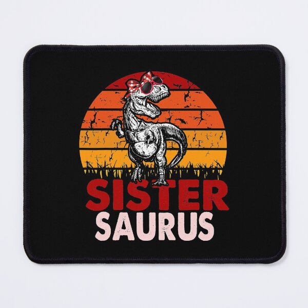 Item preview, Sistersaurus Funny Cute Retro T Rex Matching designed and sold by MichaelZaloga.