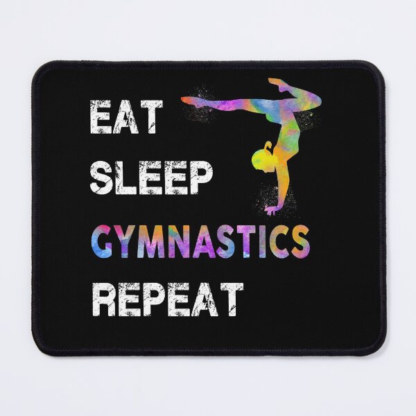 Item preview, Gymnastics Watercolor Eat Sleep designed and sold by VickyCloset.