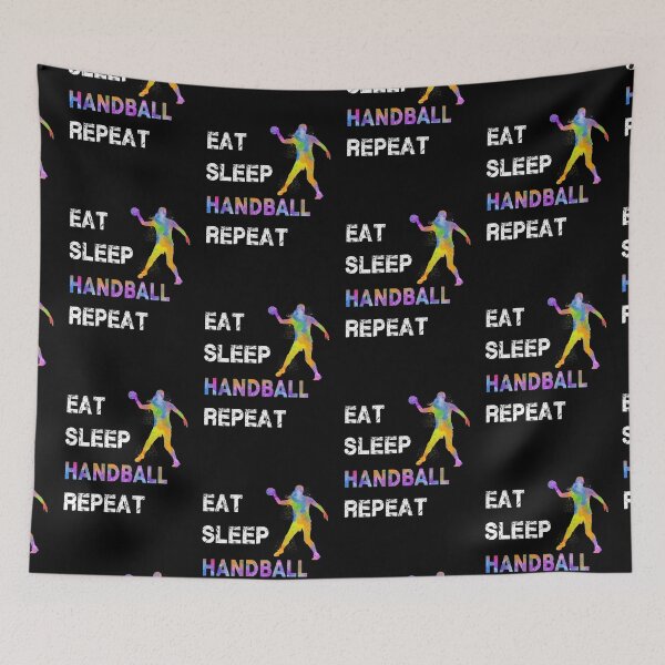 Item preview, Handball Watercolor Eat Sleep designed and sold by VickyCloset.