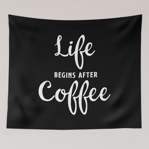 Item preview, Life begins after Coffee designed and sold by corbrand.