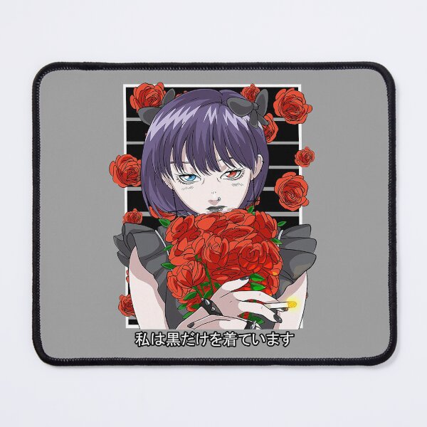 Item preview, Goth Anime Girl Gothic Roses Aesthetic Japanese Vaporwave designed and sold by LemmikkiBadley.