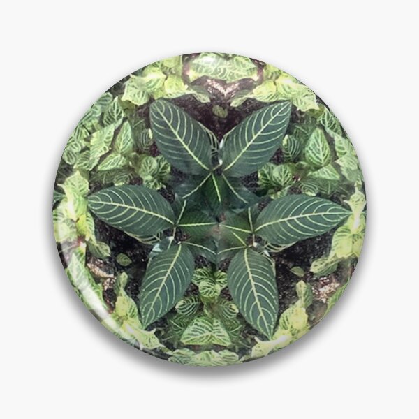Item preview, botanical kaleidoscope (134) - green leaves designed and sold by expl-rations.
