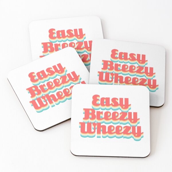 Item preview, Retro "Easy Breezy Wheezy" designed and sold by EuropaPrints.