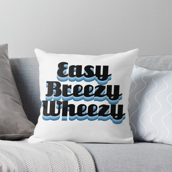Item preview, Shades of Blue "Easy Breezy Wheezy" designed and sold by EuropaPrints.