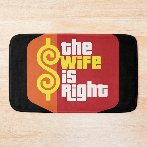 Item preview, The Wife Is Ri.ght Ga.me Show Lo.go Pa.ro.dy designed and sold by RickRiewe.