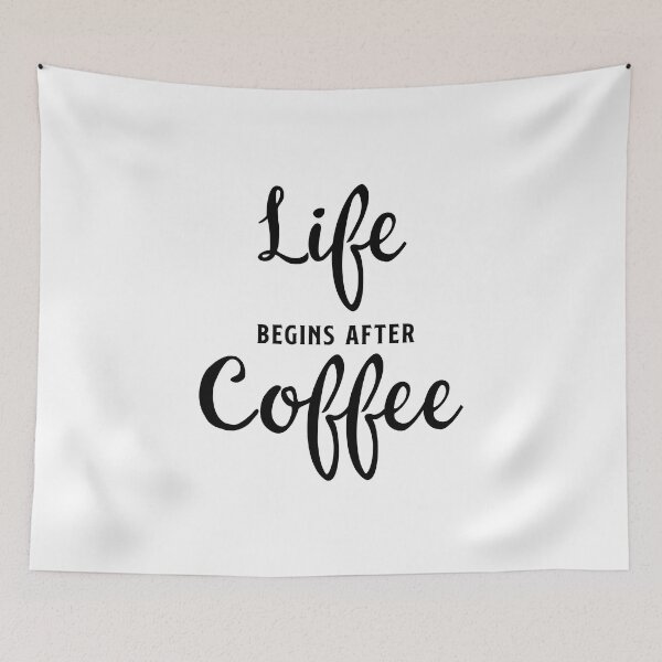 Item preview, Life Begins After Coffee designed and sold by corbrand.