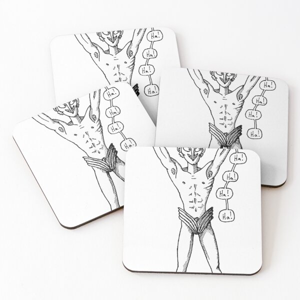 Item preview, evil metal bikini man enjoys some good clean fun designed and sold by questing-beast.