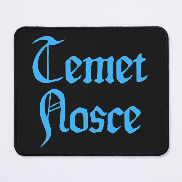 Item preview, Temet Nosce To Know Thyself Blue Design Latin Mindfulness Self-Awareness designed and sold by LGbubble.