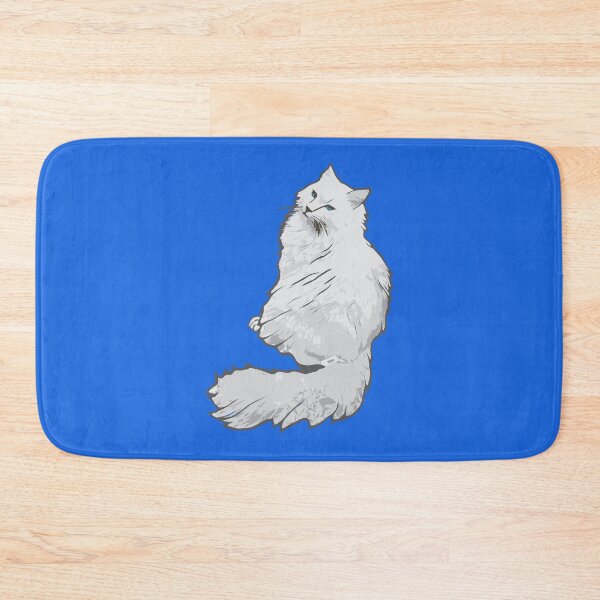 Item preview, White Cat Sticker designed and sold by ManuelKleina.