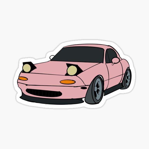 FROG MIATA Sticker for Sale by SWANKLES