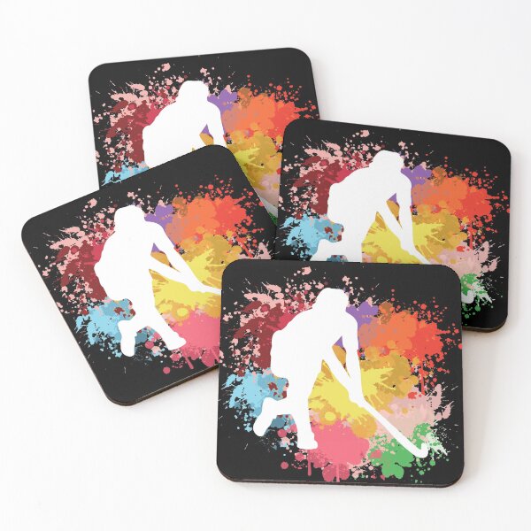 Item preview, Sport Color Splash Field Hockey designed and sold by Mnightsa.