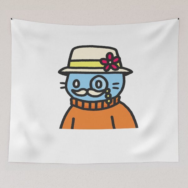 Item preview, Cool Cat#711  Cute cat Cartoon cat Mother hat designed and sold by PetTotem.