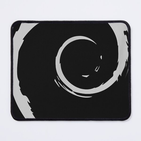 Artikelvorschau, Debian Logo Spiral Minimalist T-Shirt.png entworfen und verkauft von JUANCASTIL12.