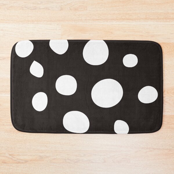 Item preview, Contemporary Large White Dots Scatter Pattern On Black designed and sold by DEC02.