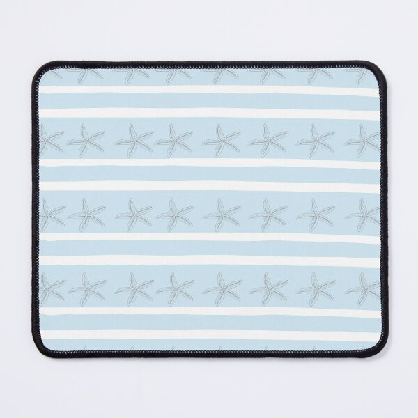 Item preview, Coastal Design: Simple Coastal Striped and Starfish Design designed and sold by VibingtoNature.