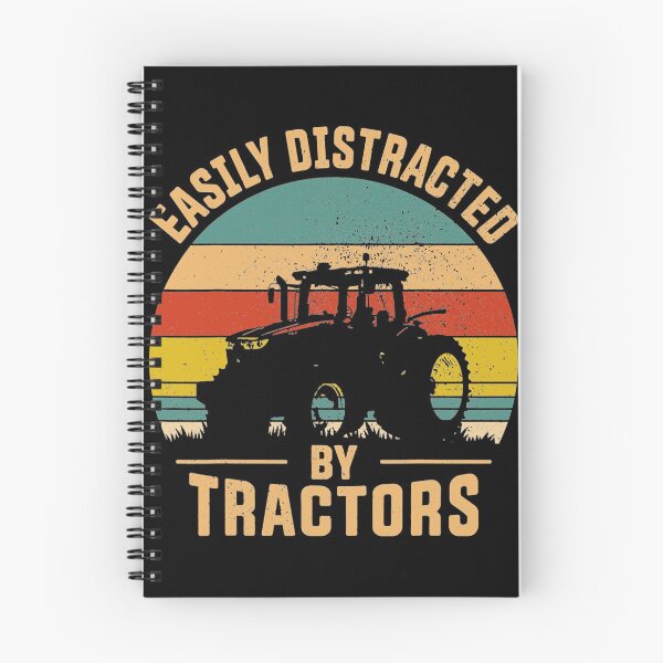 Item preview, Easily Distracted By Tractors Farmer Tractor Funny Farming designed and sold by KevinGardner1.