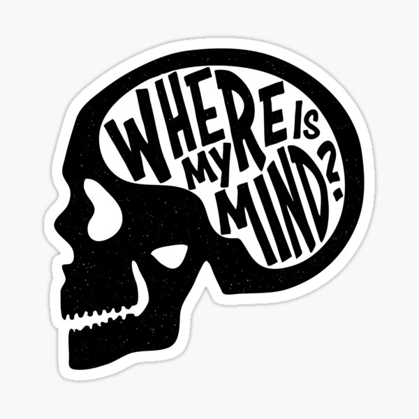 Where is my Mind - Fight Club Sticker