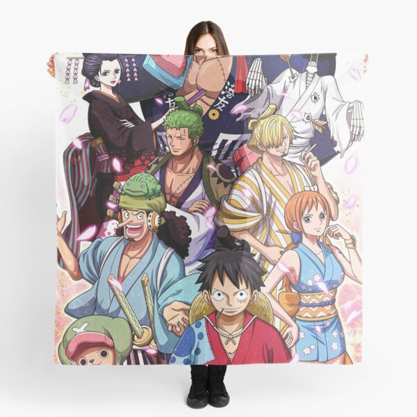 One Piece Wano Scarves Redbubble
