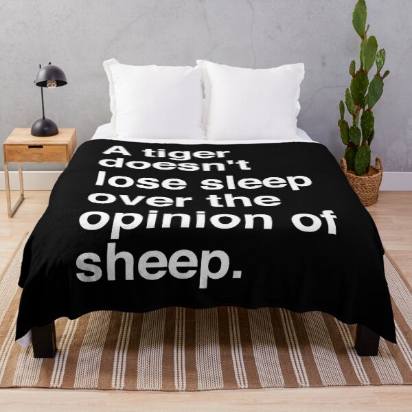 Item preview, Lose Sleep Over the Opinion of Sheep designed and sold by corbrand.