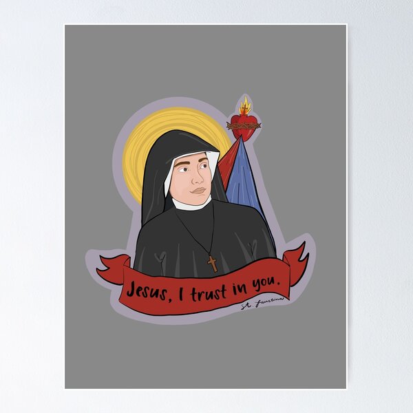 St. Scholastica  Poster for Sale by mfrancescon13