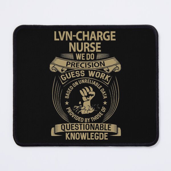 Item preview, Lvn-Charge Nurse T Shirt - We Do Precision Job Gift Item Tee designed and sold by smueller39.