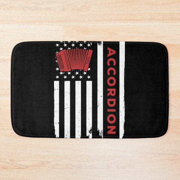Item preview, Accordion Instrument American Flag designed and sold by Mnightsa.