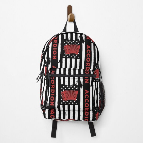 Item preview, Accordion Instrument American Flag designed and sold by Mnightsa.