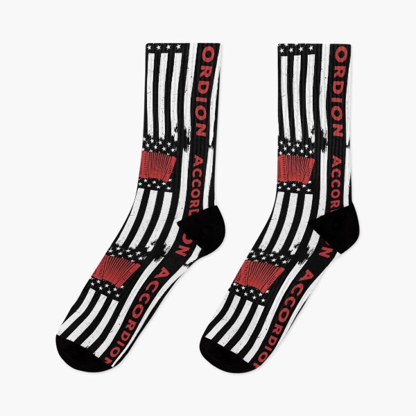 Item preview, Accordion Instrument American Flag designed and sold by Mnightsa.