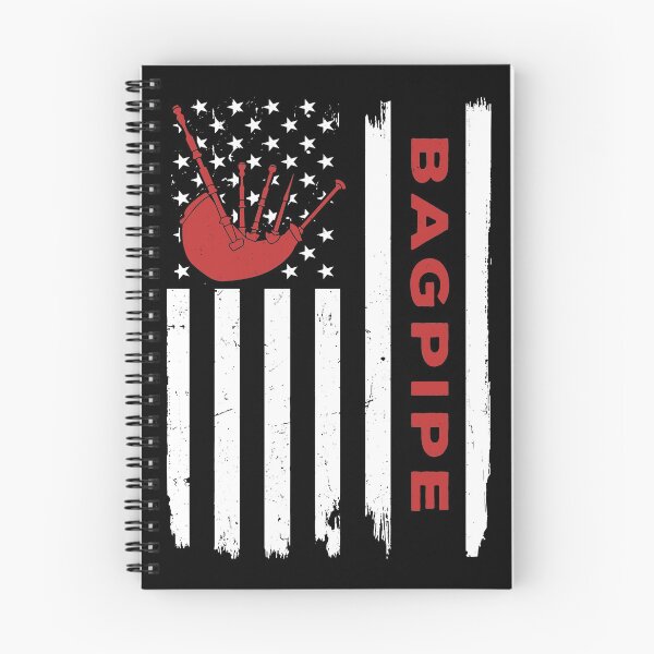Item preview, Bagpipe Instrument American Flag designed and sold by Mnightsa.