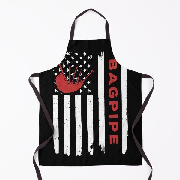 Item preview, Bagpipe Instrument American Flag designed and sold by Mnightsa.