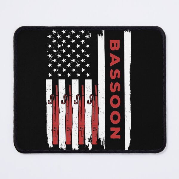Item preview, Bassoon  Instrument American Flag designed and sold by Mnightsa.
