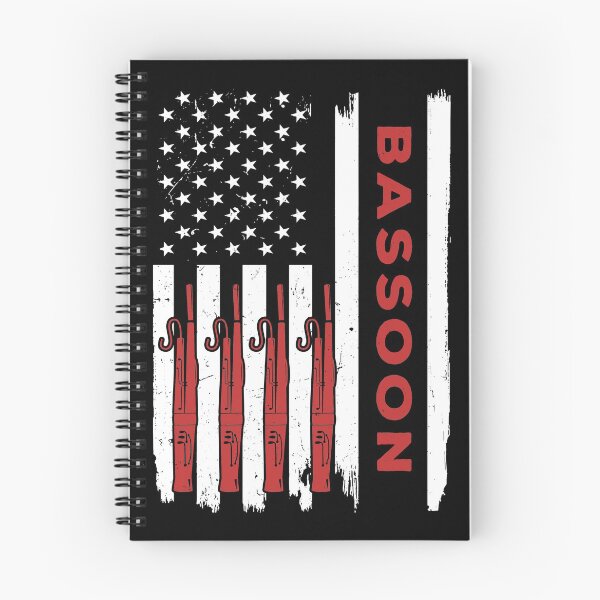 Item preview, Bassoon  Instrument American Flag designed and sold by Mnightsa.