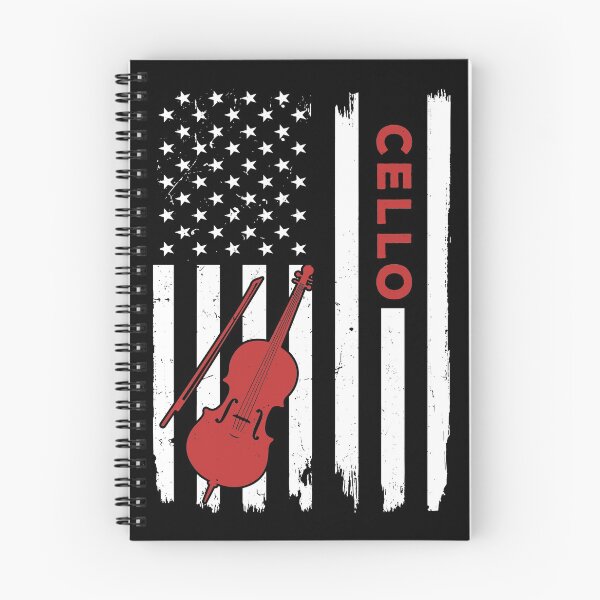 Item preview, Cello Instrument American Flag designed and sold by Mnightsa.