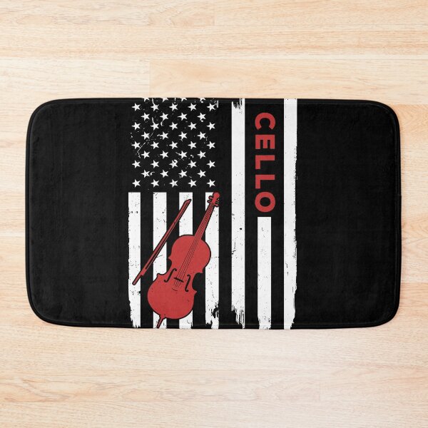 Item preview, Cello Instrument American Flag designed and sold by Mnightsa.