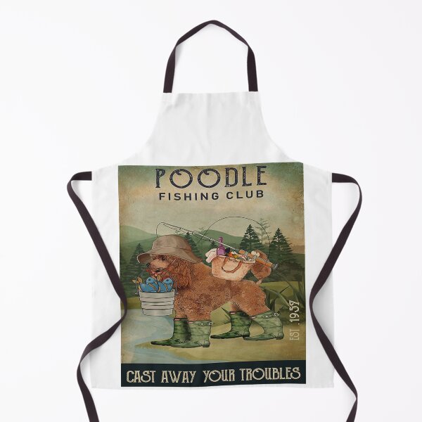 Item preview, Creation Chuck Nolan Was Abandoned On A Deserted Island Yummy Poodle Fishing Club Est 1957 Cute Fan designed and sold by NylaHamptonAway.