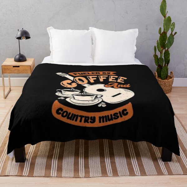 Item preview, FUELED BY COFFEE AND COUNTRY MUSIC designed and sold by Elano7.