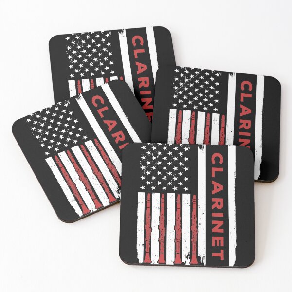 Item preview, Clarinet Instrument American Flag designed and sold by Mnightsa.