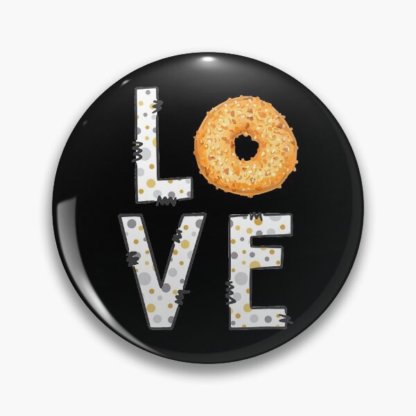Item preview, I Love Bagels Funny Bagel Lover Baking Retro Themed designed and sold by ShannonMullins.