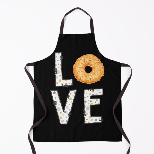 Item preview, I Love Bagels Funny Bagel Lover Baking Retro Themed designed and sold by ShannonMullins.