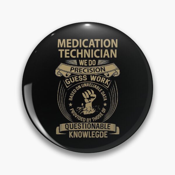 Item preview, Medication Technician T Shirt - We Do Precision Job Gift Item Tee designed and sold by paneczkopat.