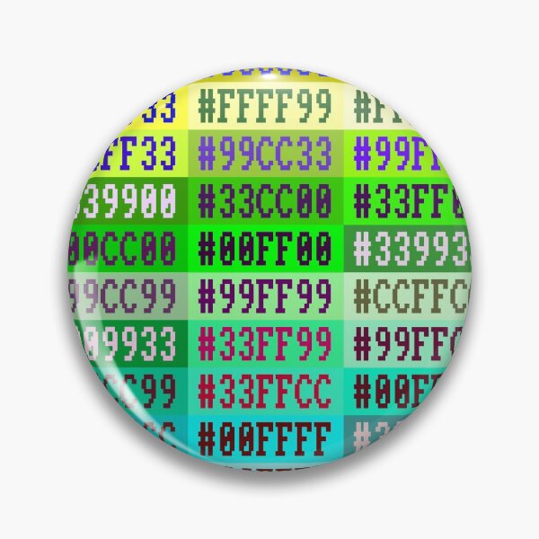 Item preview, Websafe Hexadecimal Colors  designed and sold by z0mbieparade.