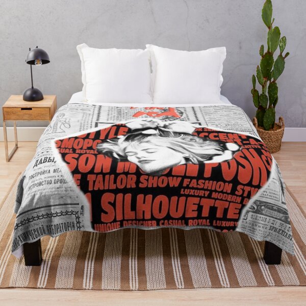 Item preview, ;girl in newspaper red poster  designed and sold by paulrdelvalle.
