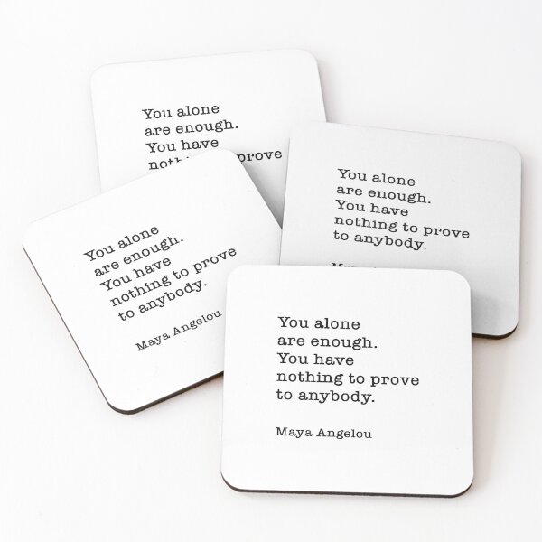 Item preview, You Alone Are Enough Quote designed and sold by corbrand.