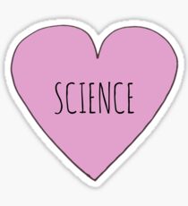 Science Love Sticker